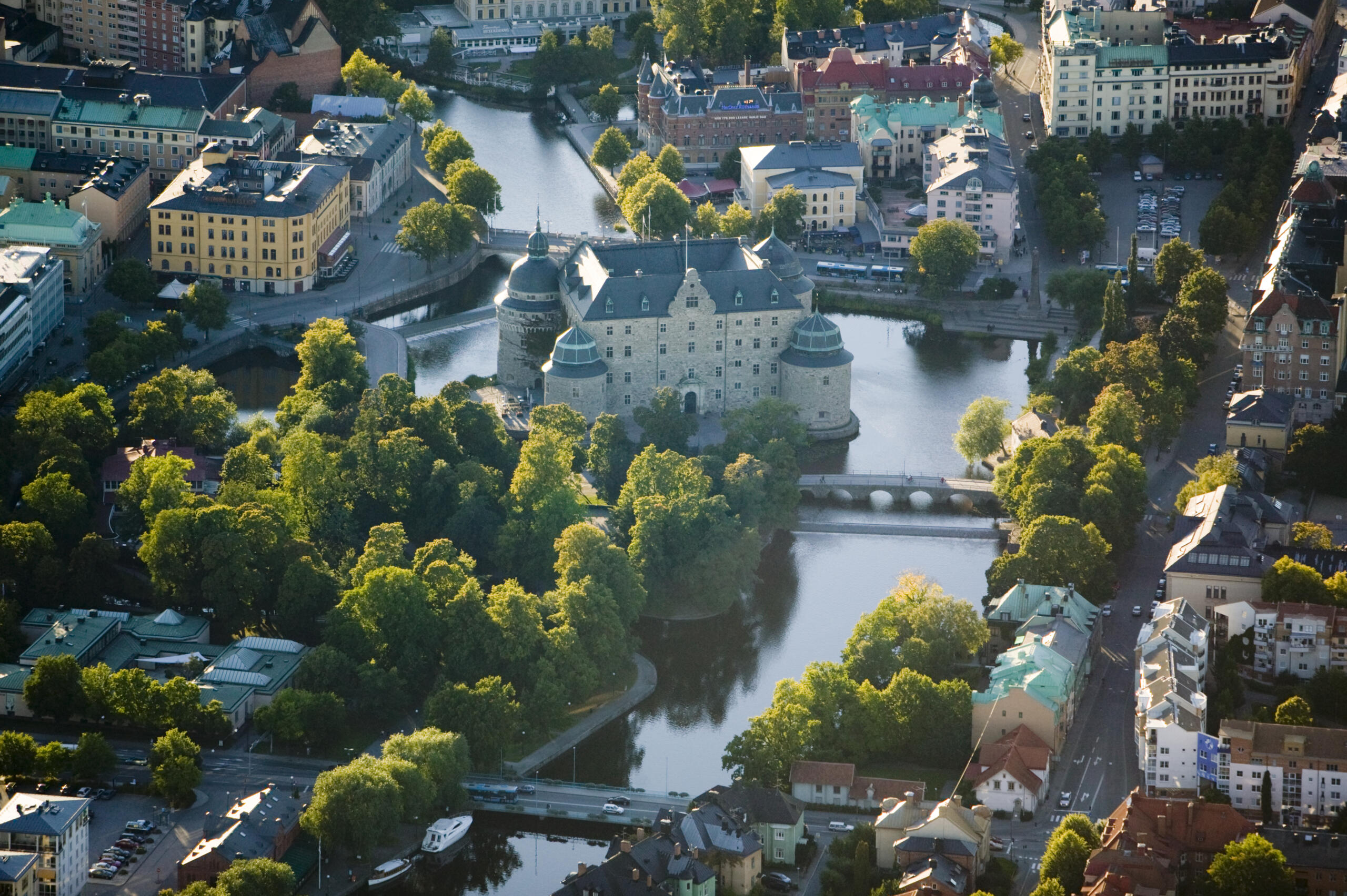 View of Örebro city centre