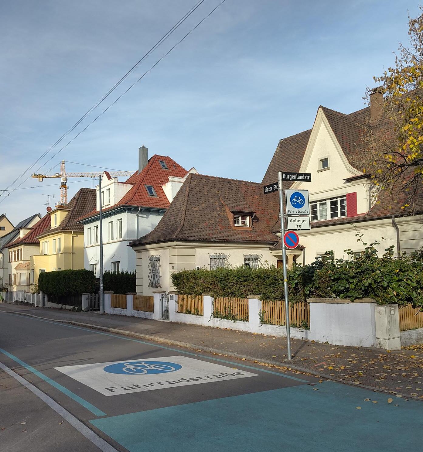 Photo of a Fahrradstrasse