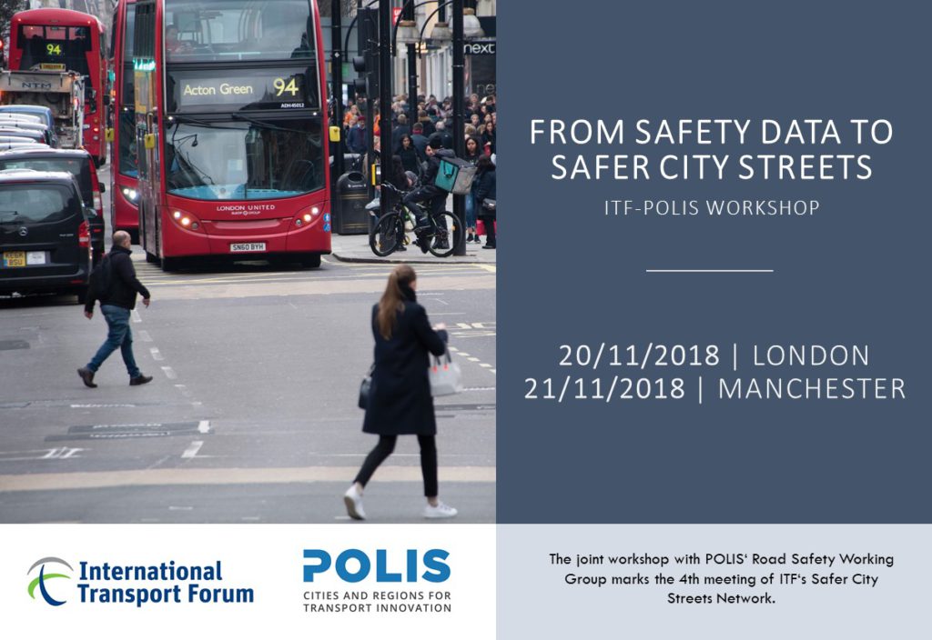 ITF-Polis Workshop: From Safety Data to Safer City Streets