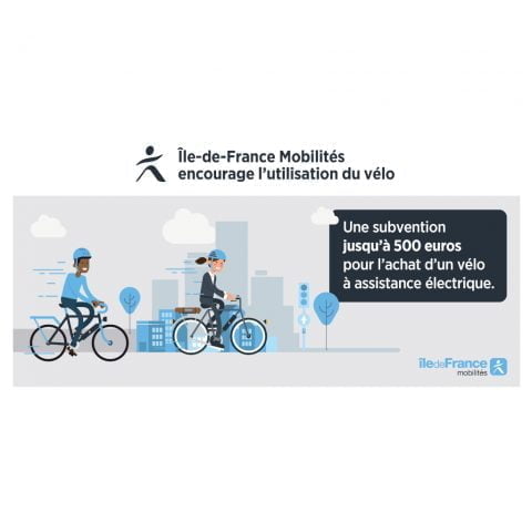 Île-de-France Mobilités offers 500 euros e-bike purchase incentive
