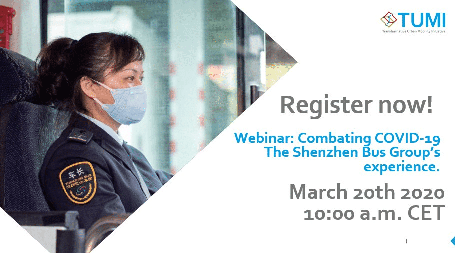 Webinar: Combating COVID-19 in the transport sector