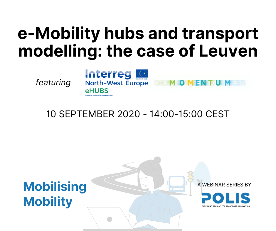 eHUBS and transport modelling: the case of Leuven – Webinar report