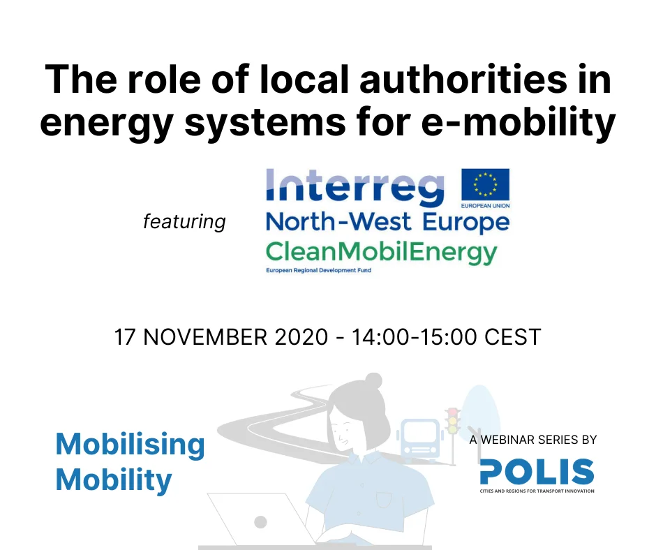 The role of local authorities in energy systems for e-mobility