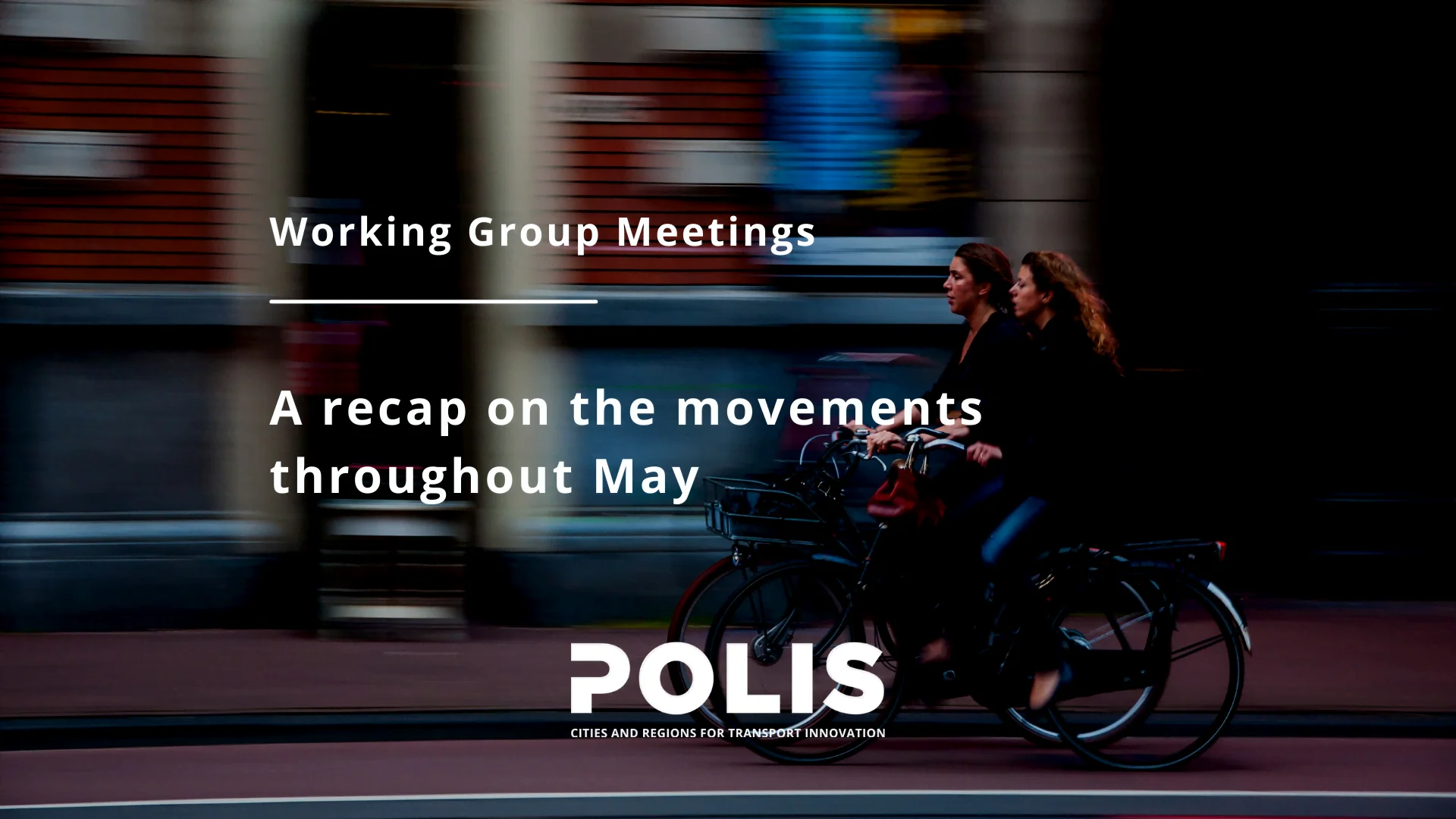 May’s Working Group meetings: It’s always sunny in sustainability