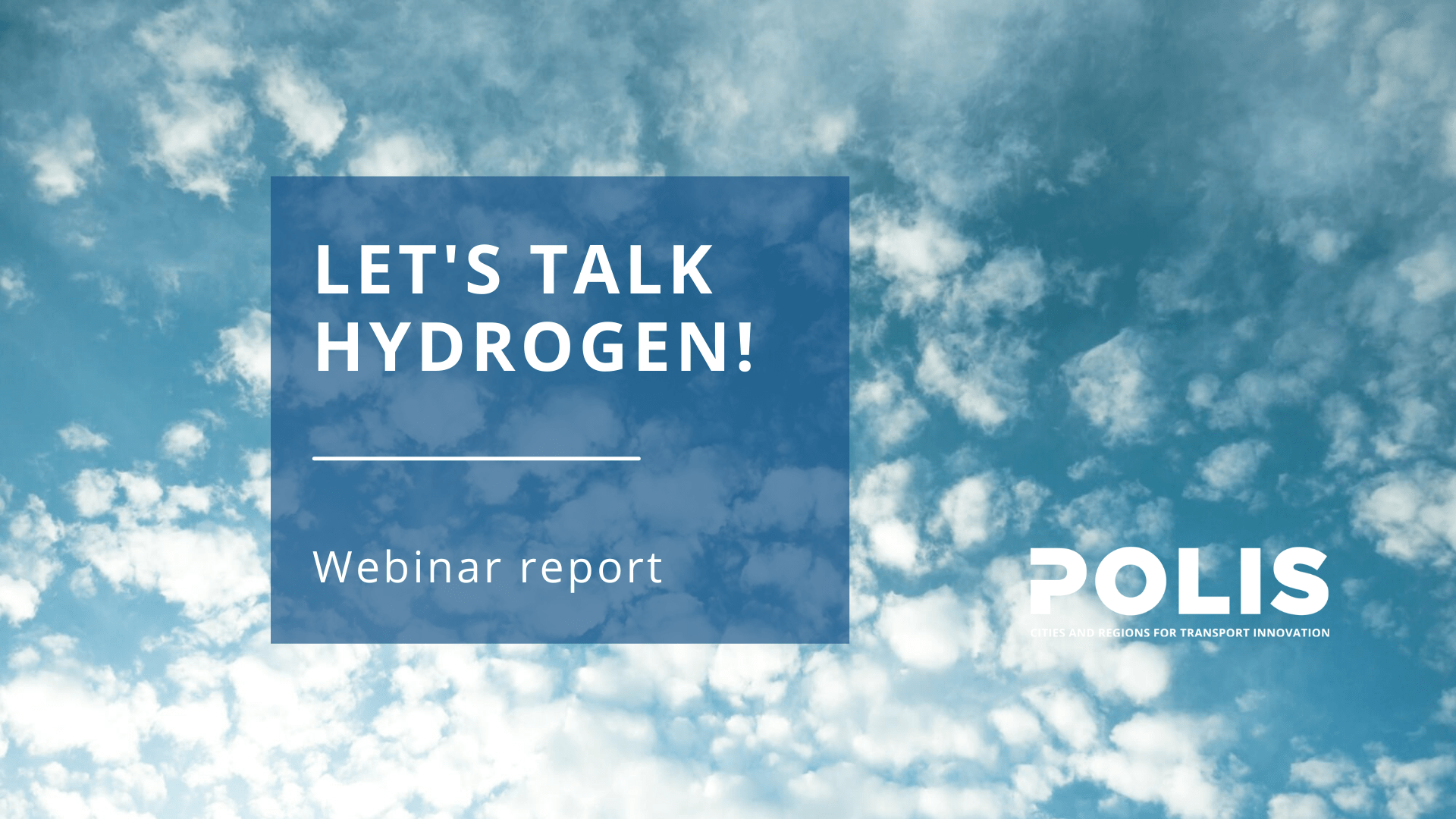 Clean Vehicles & Air Quality Working Group talk hydrogen! 
