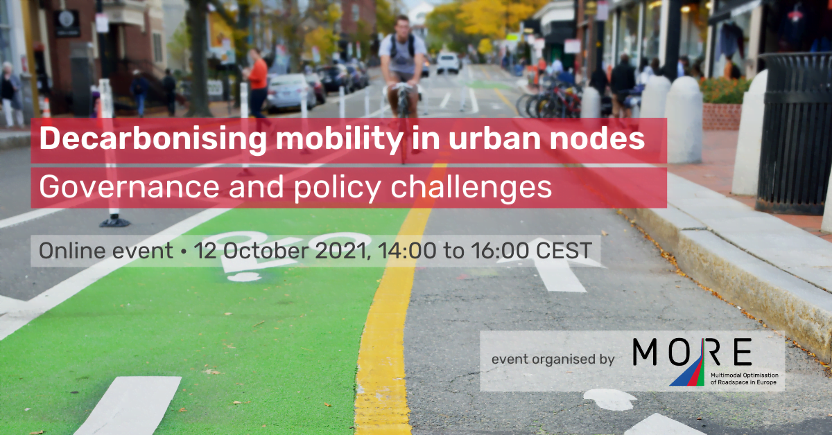 Malmö, Copenhagen and Hamburg discuss decarbonisation in urban nodes at MORE online event