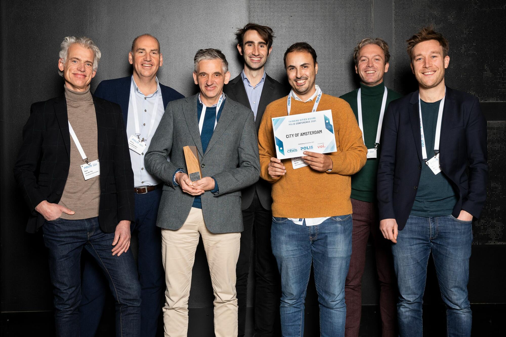Amsterdam wins Thinking Cities Award