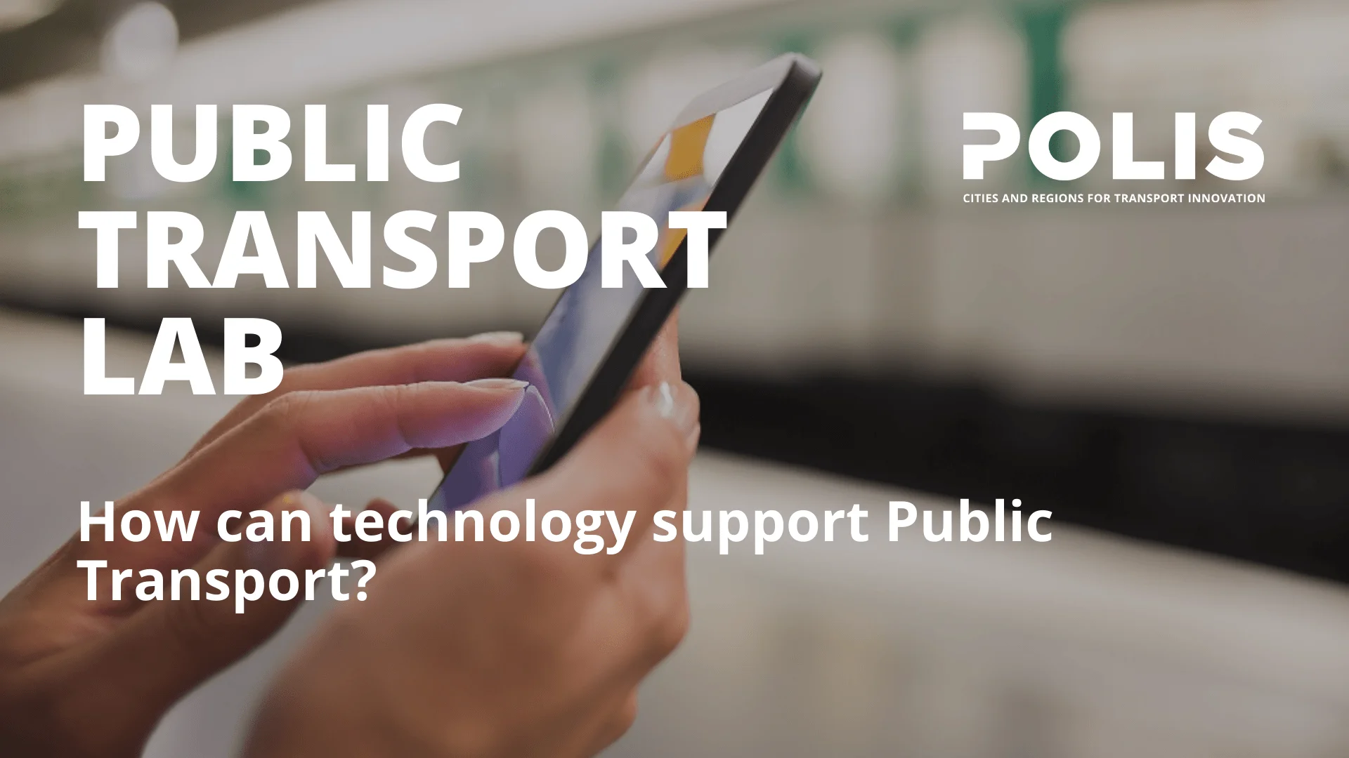 Public Transport Lab talks tech