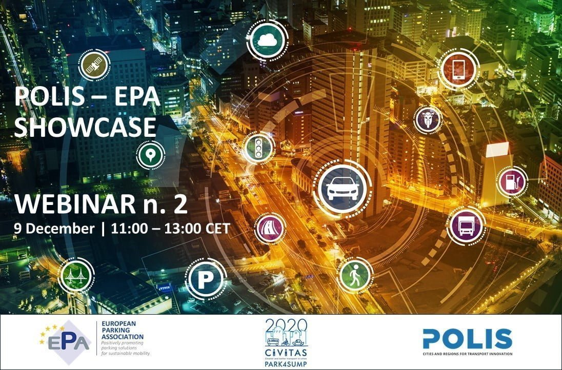 Second POLIS-EPA webinar: Off-street parking management