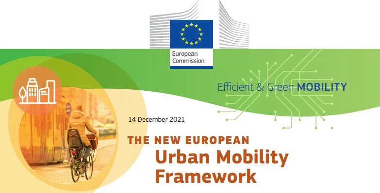 The new Urban Mobility Framework is an important step in the right direction