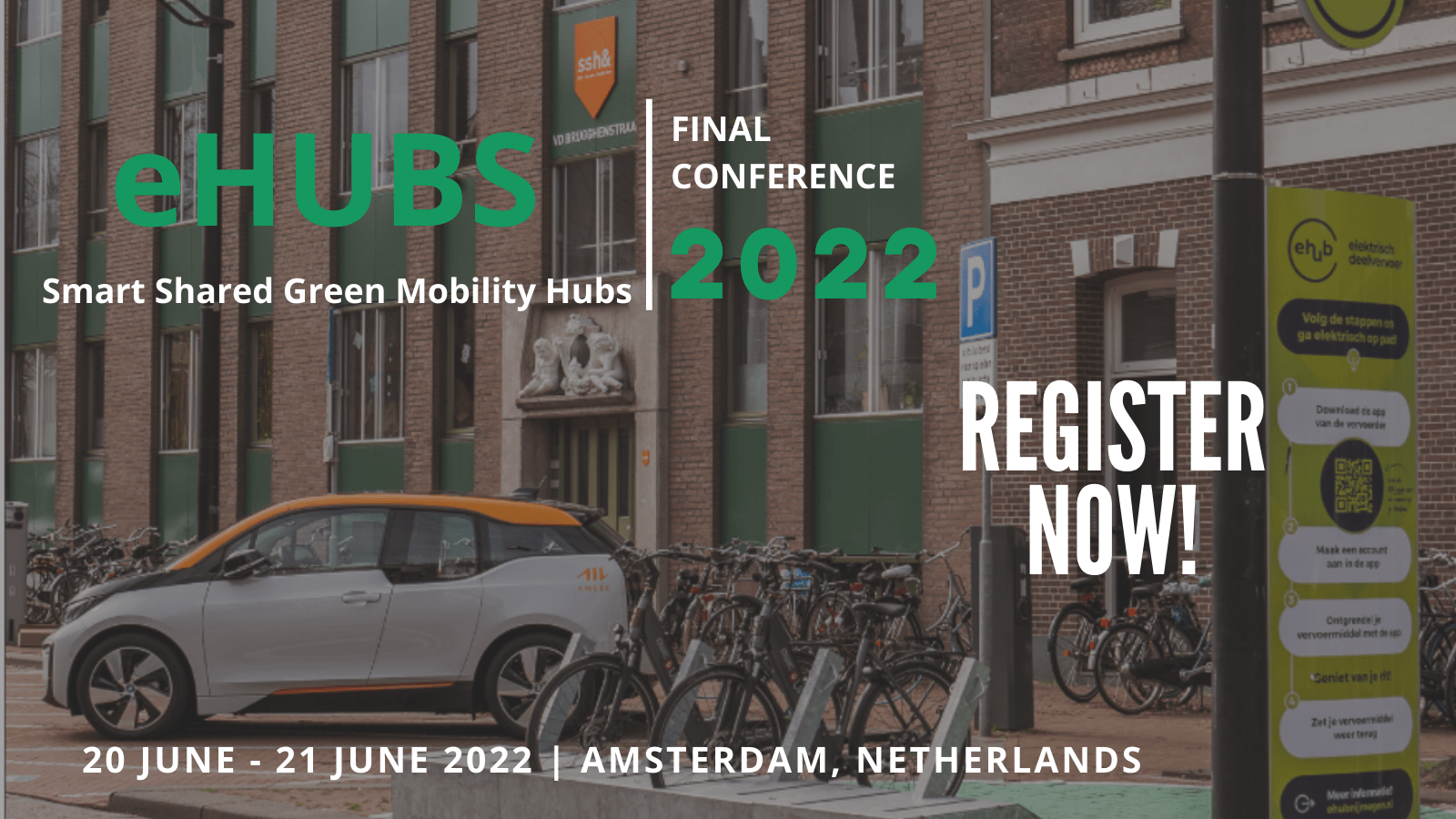 eHUBS final conference: Building hubs for sustainable and liveable cities
