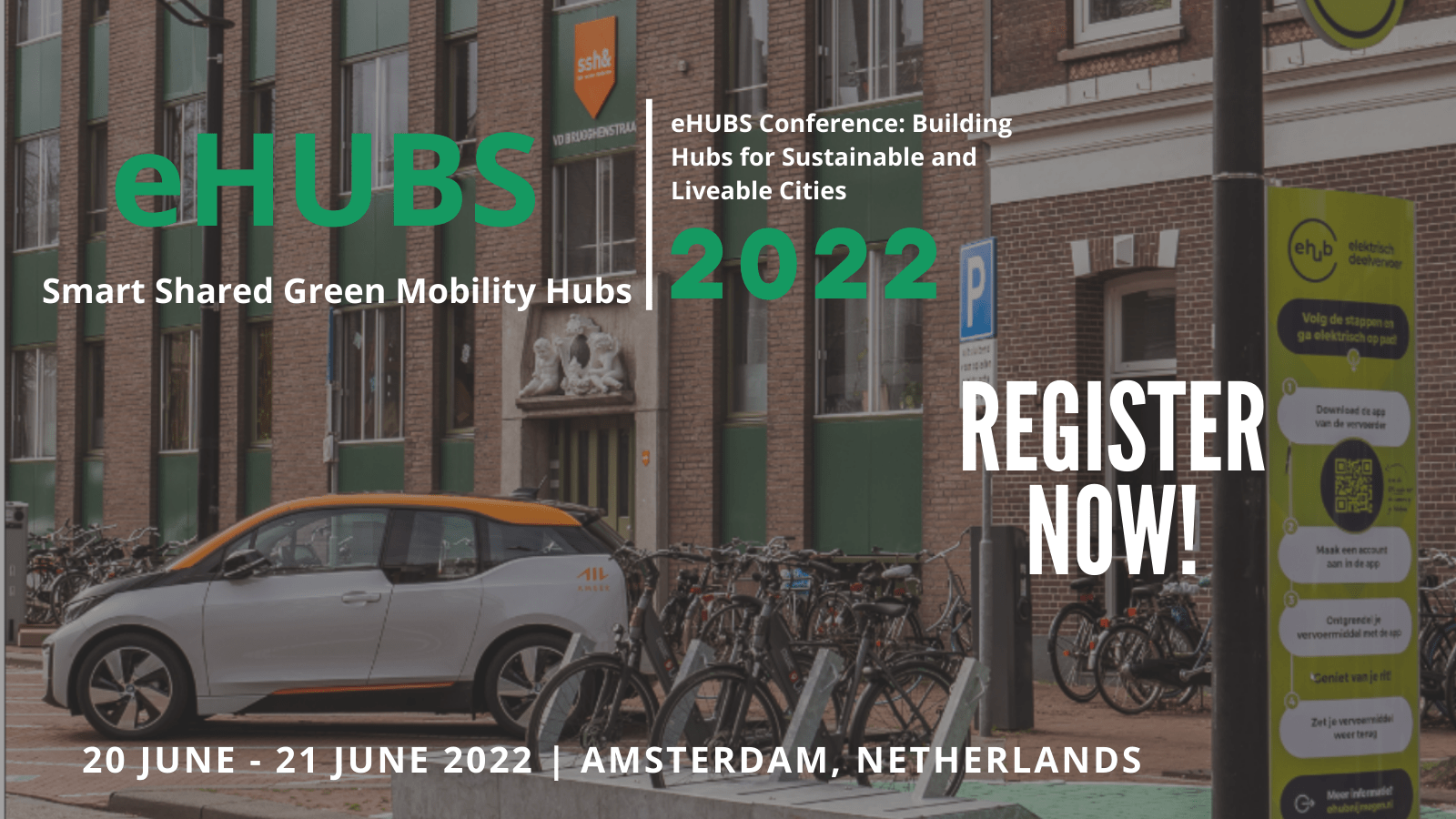eHUBS conference: Building hubs for sustainable and liveable cities