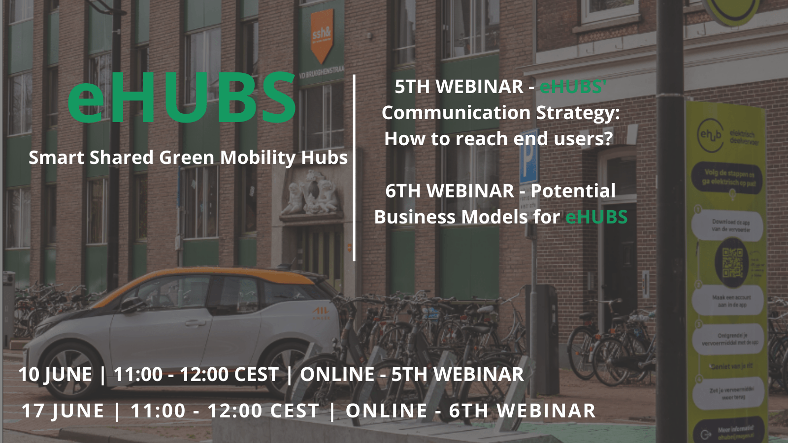 eHUBS 6th webinar: Potential Business models for eHUBS?