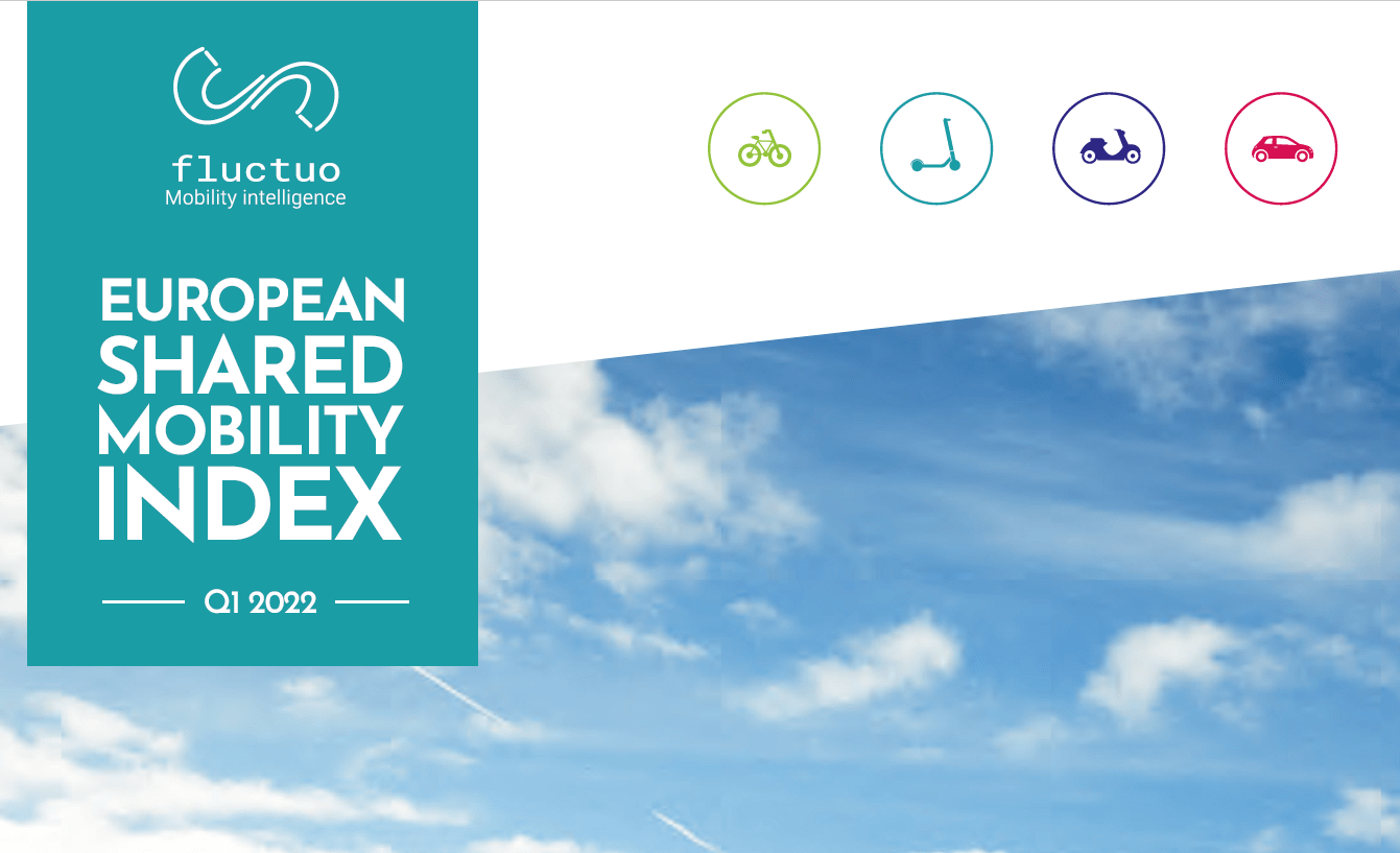 Latest European Shared Mobility Index published