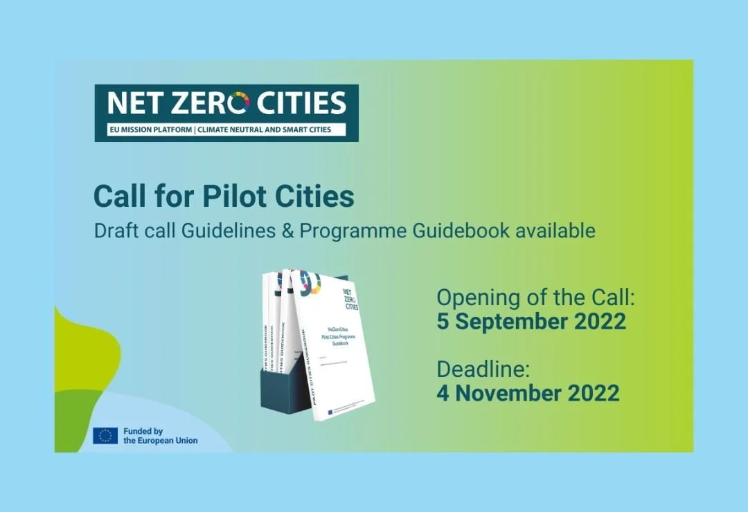 Apply to the Call for Pilot Cities by NetZeroCities