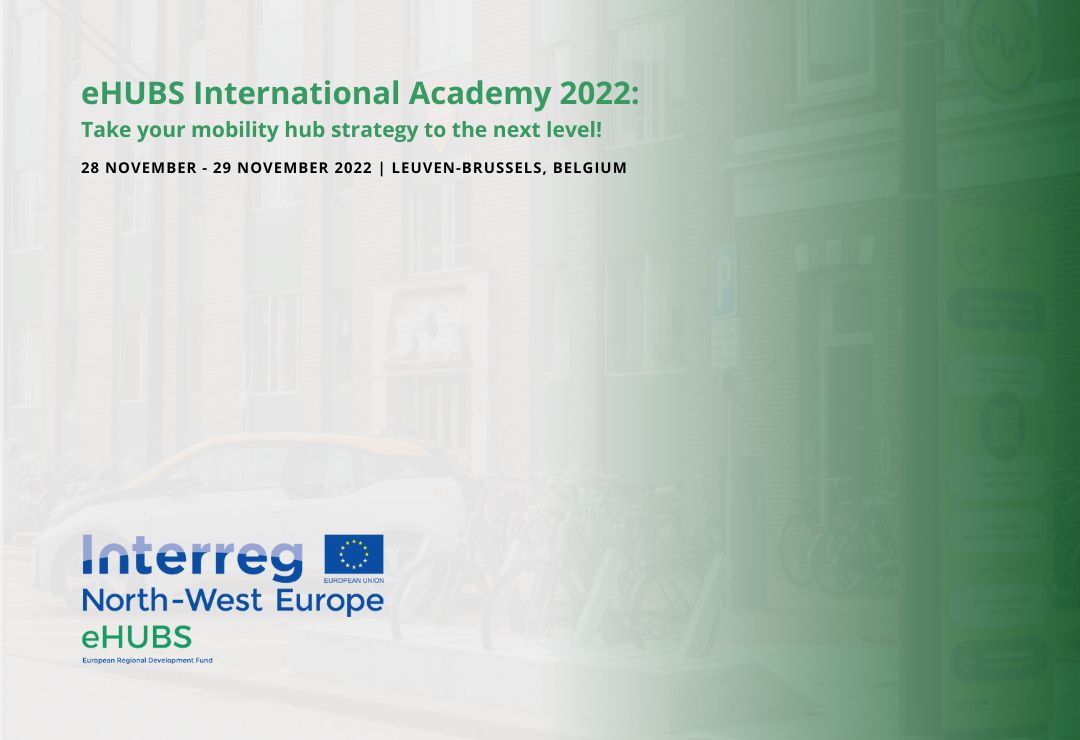 Participate in the eHUBS International Academy 2022!