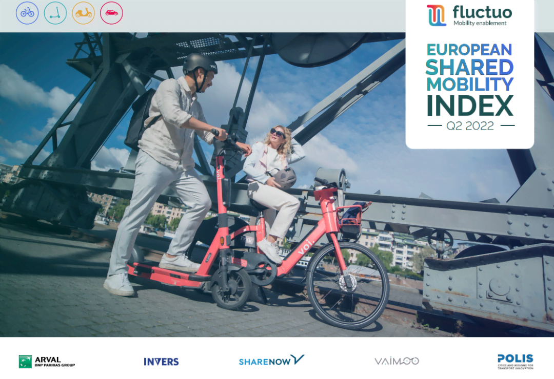 Fluctuo releases latest European Shared Mobility Index
