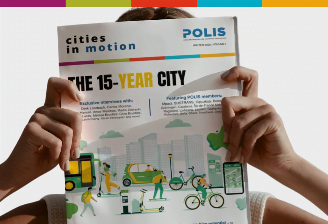 POLIS unveils its brand new magazine ‘Cities in motion’!
