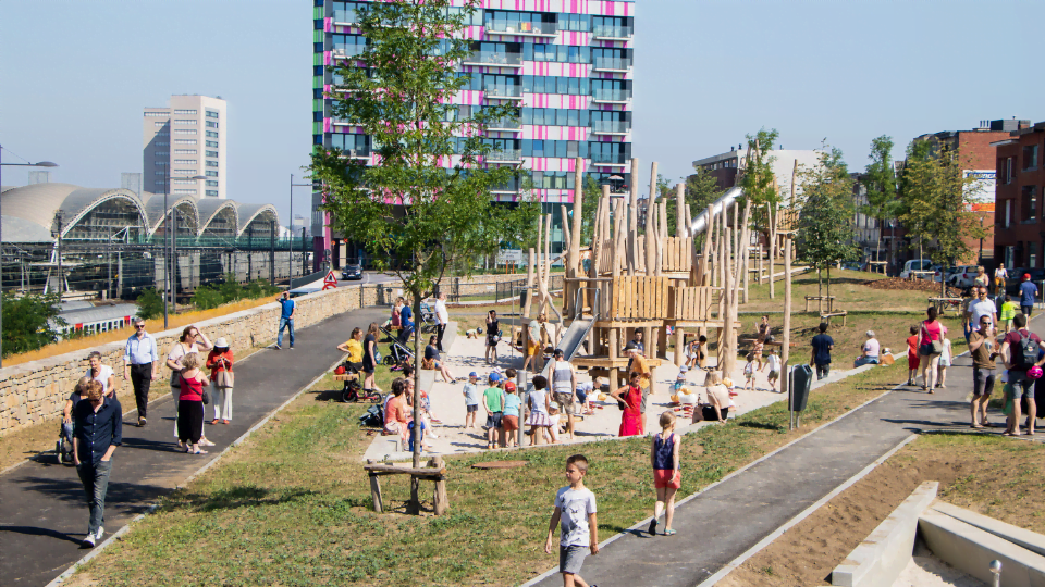 Leuven’s Park Belle-Vue wins the Public Space Award 2023