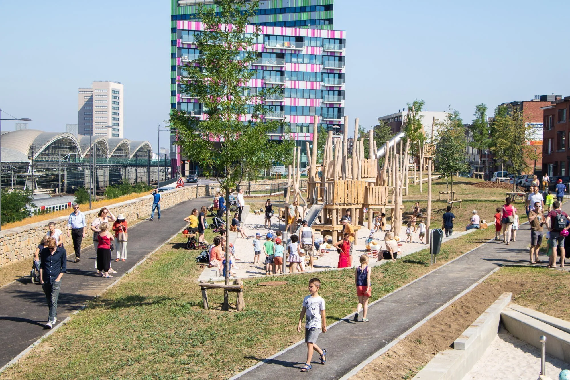 Leuven’s Park Belle-Vue wins the Public Space Award 2023