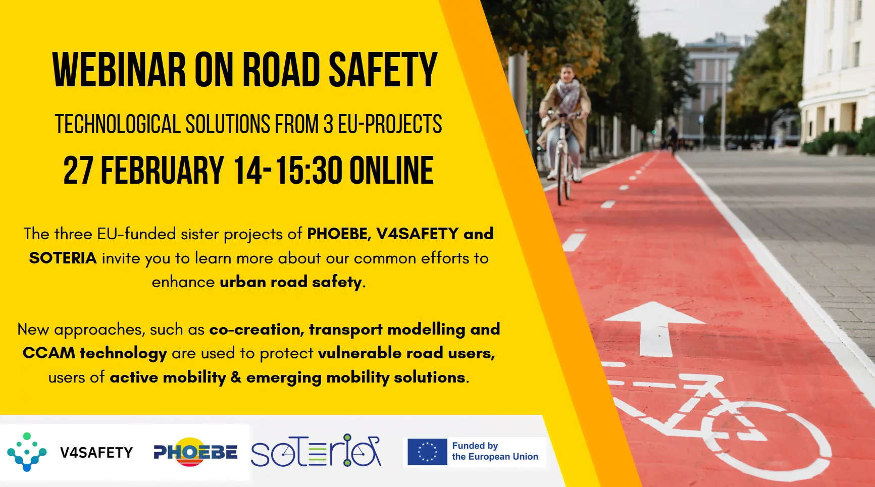 Road safety webinar marks start of cooperation between PHOEBE sister projects