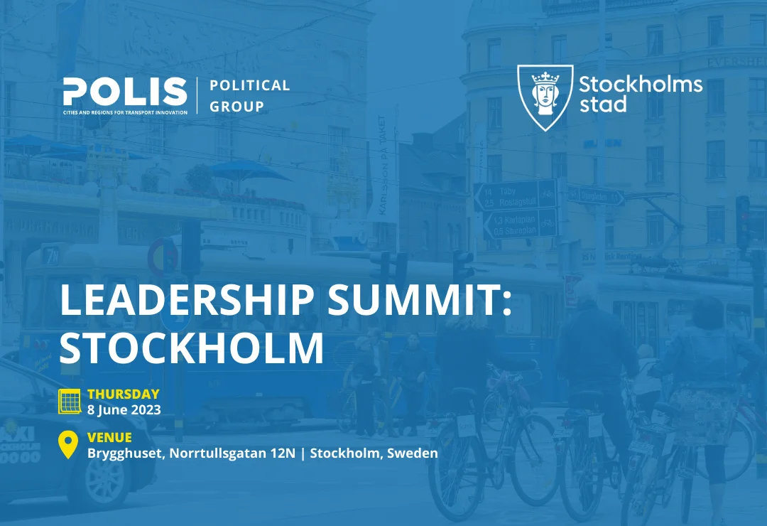 Join urban mobility leaders in Stockholm to discuss momentous transport challenges