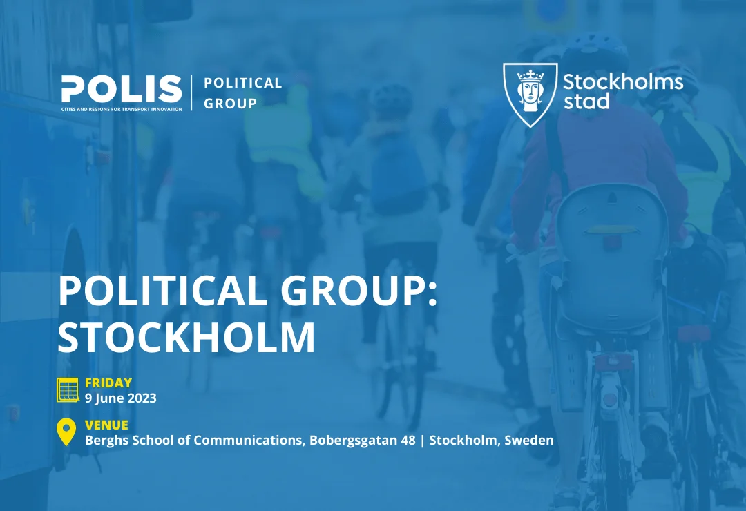 Rethinking mobility with local and regional political leaders in Brussels… all the way to Stockholm