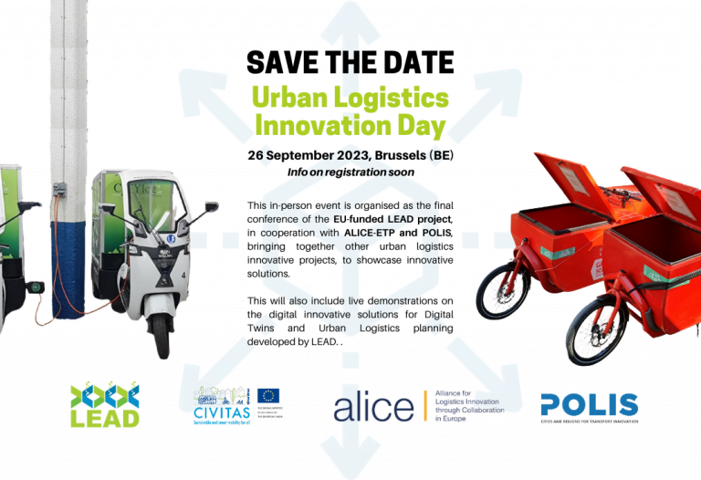 Registrations now OPEN: Join us at the Urban Logistics Innovation Day in Brussels!