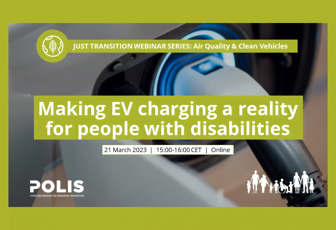 POLIS’ Just Transition Webinar explores EV charging for all