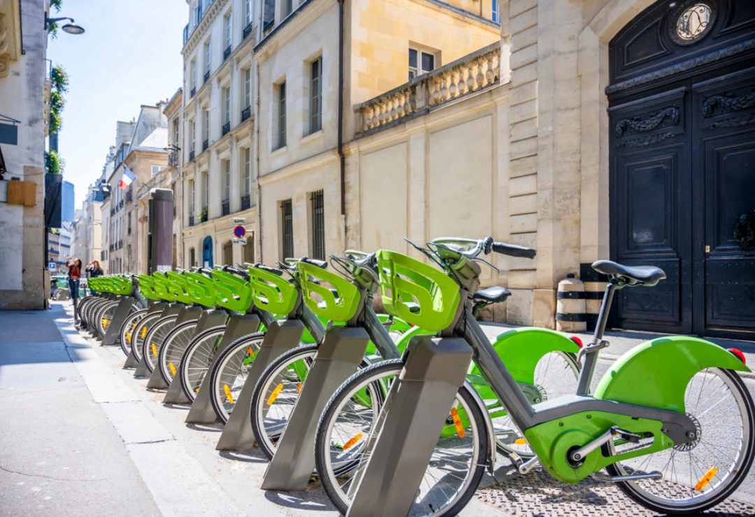 Paris and Antwerp lead the way in bike-sharing