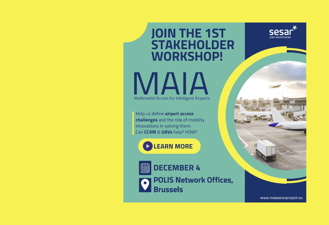 1st MAIA Workshop – Connecting air and city grounds