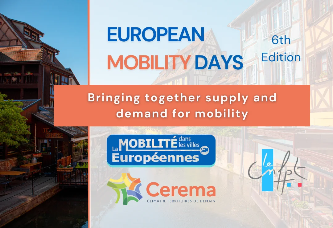 Submit your abstract for the 6th European Mobility Days in Strasbourg!