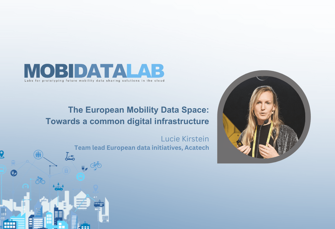 MobiDataLab shares opinion article about common digital infrastructure for the European Mobility Data Space