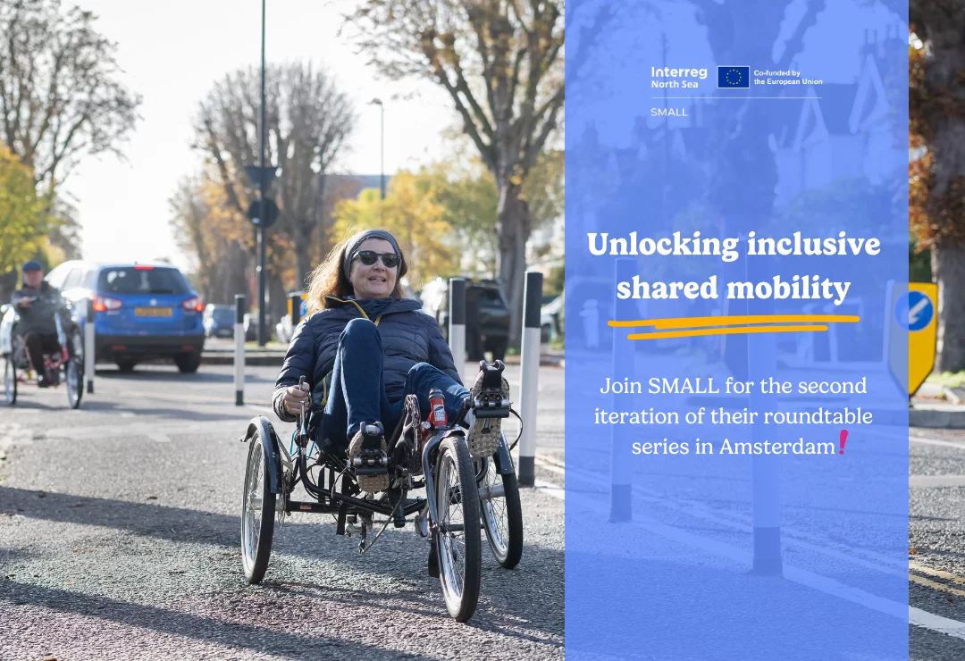 Unlocking inclusive shared mobility: Join SMALL’s new roundtable in Amsterdam