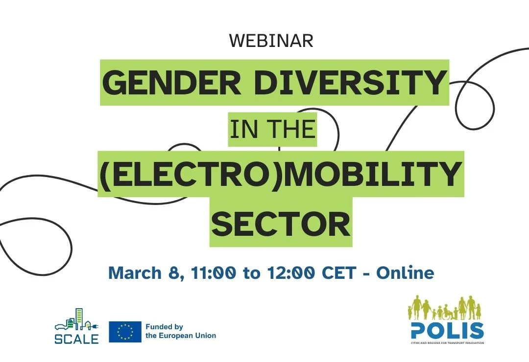 POLIS and SCALE join forces to promote gender diversity in the mobility workforce