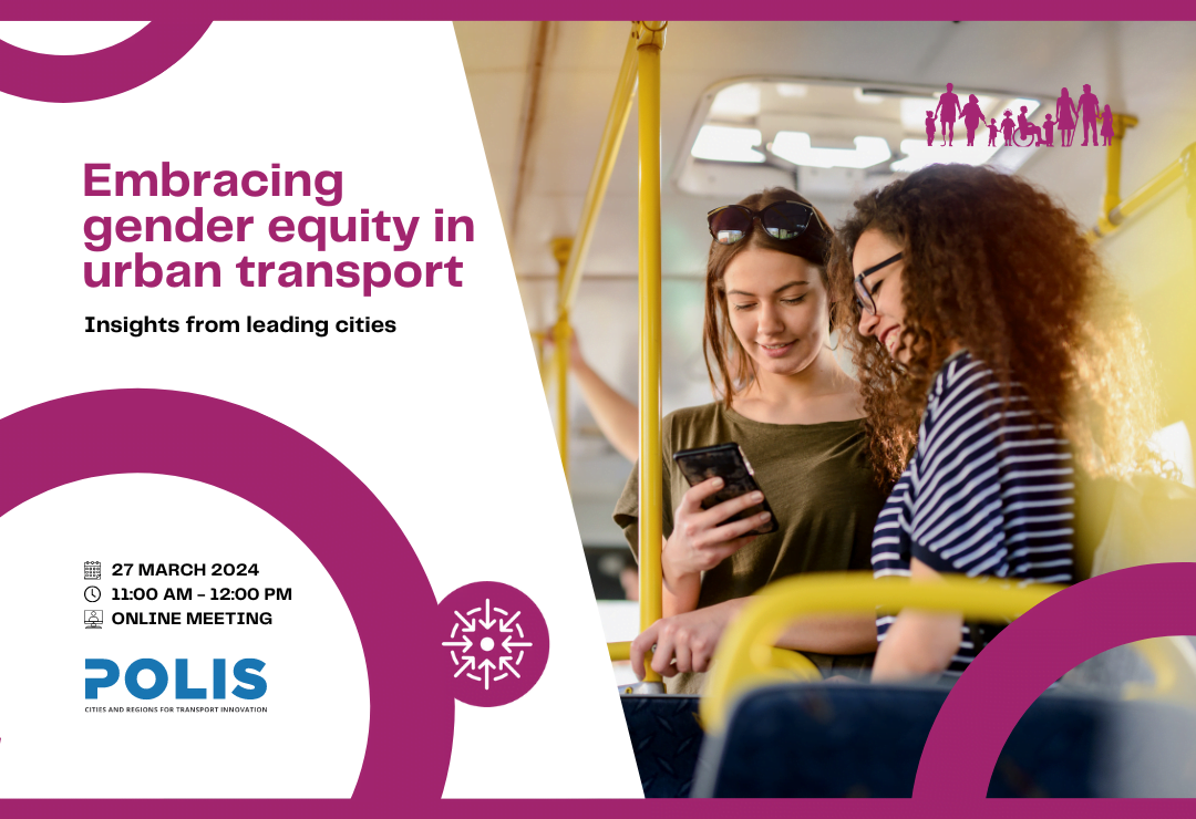 Just Transition Webinar: Embracing gender equity in urban transport – Insights from leading cities