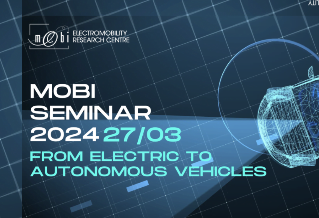 VUB-MOBI Seminar 2024: From electric to autonomous vehicles