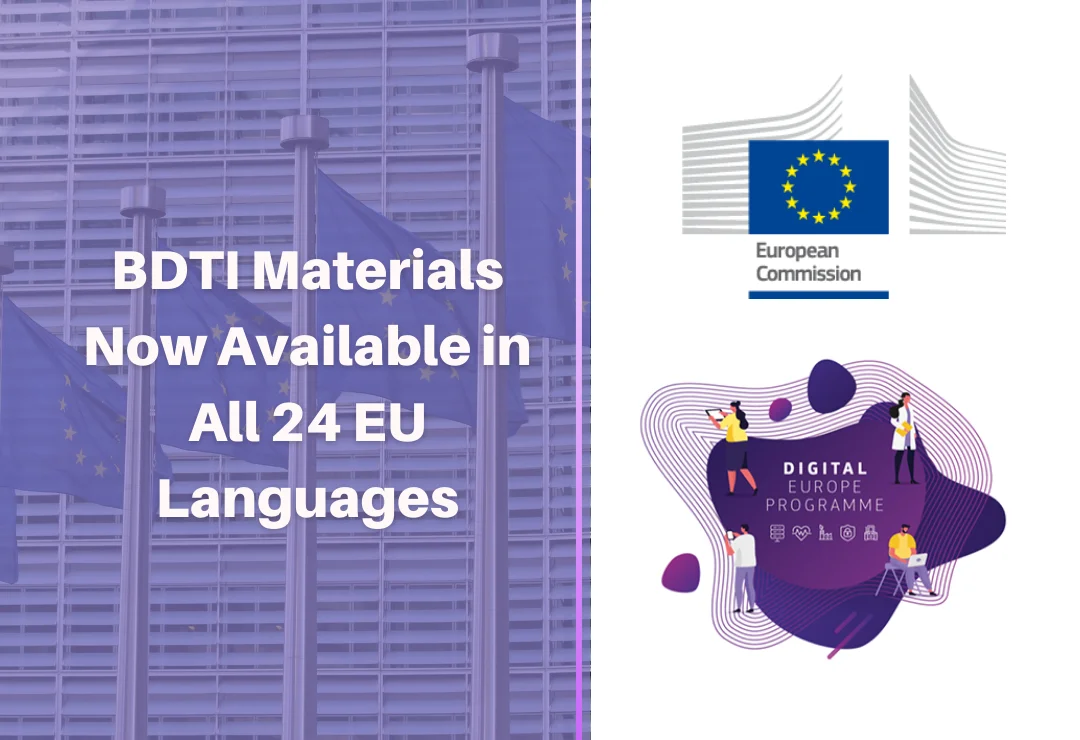BDTI materials now available in all 24 EU languages