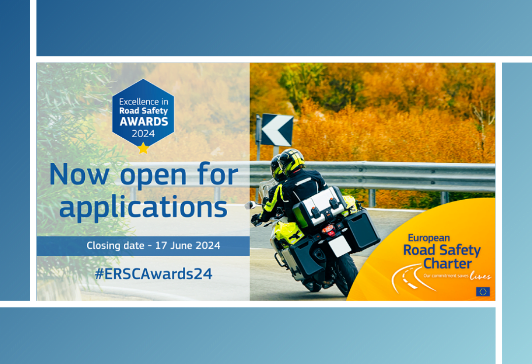 2024 Excellence in Road Safety Awards: Applications welcome!