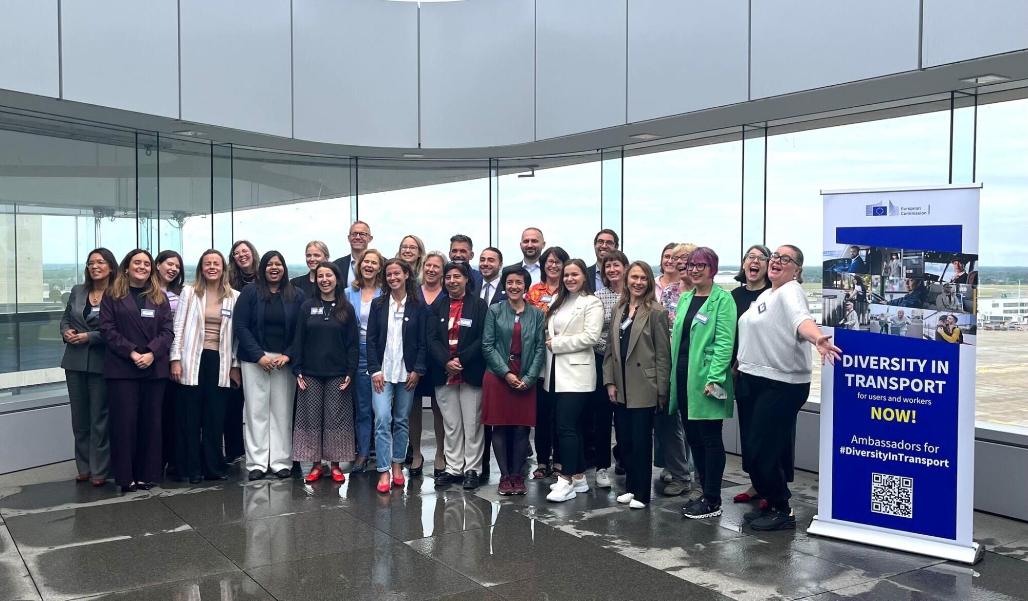 Ambassadors for #DiversityInTransport gather to drive equity forward
