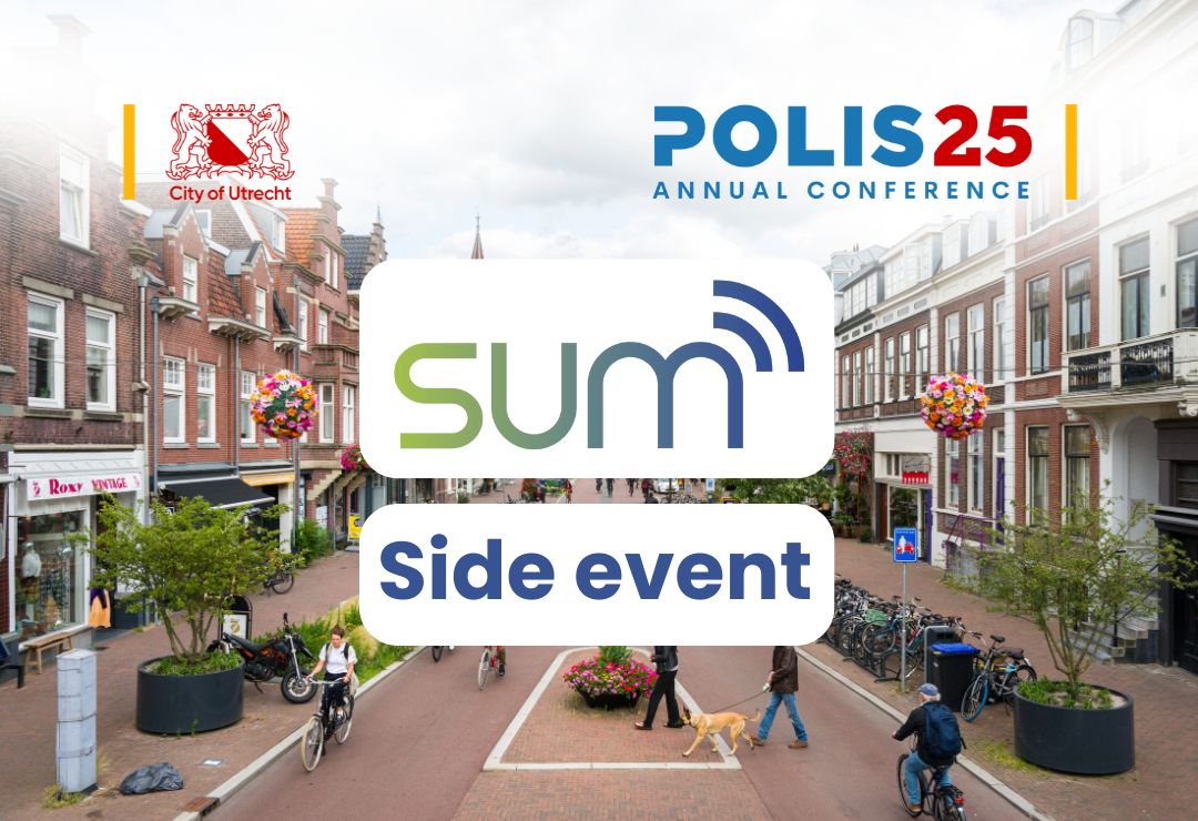Side event at Annual POLIS Conference 2025: SUM event on new and shared mobility