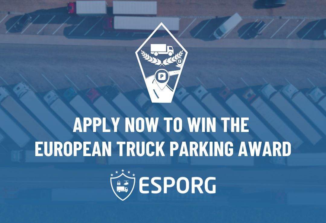Apply to win the European Truck Parking Award