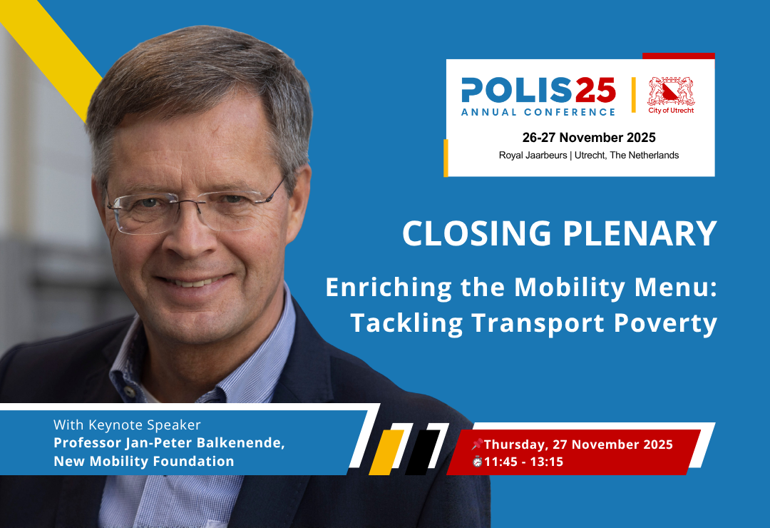 Meet the speakers of the Closing Plenary at the POLIS Conference 2025