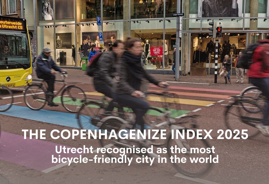 Copenhagenize Index 2025 ranks the most bicycle-friendly cities, including many POLIS members