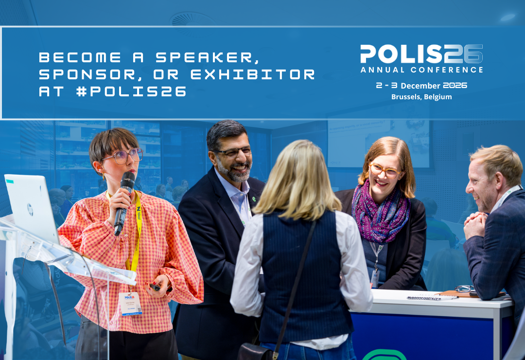 Become a speaker, sponsor, or exhibitor at the Annual POLIS Conference 2026