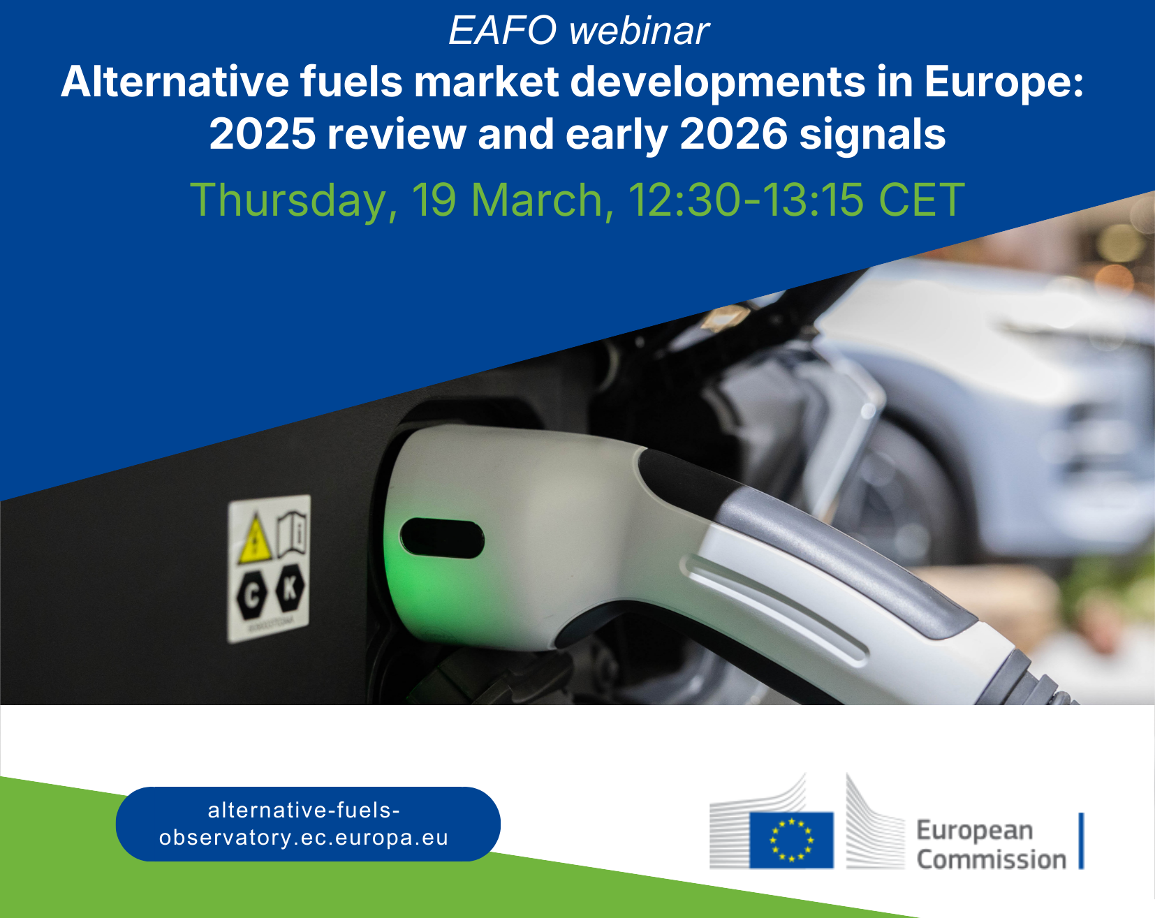 EAFO webinar: Alternative fuels market developments in Europe – 2025 review and early 2026 signals