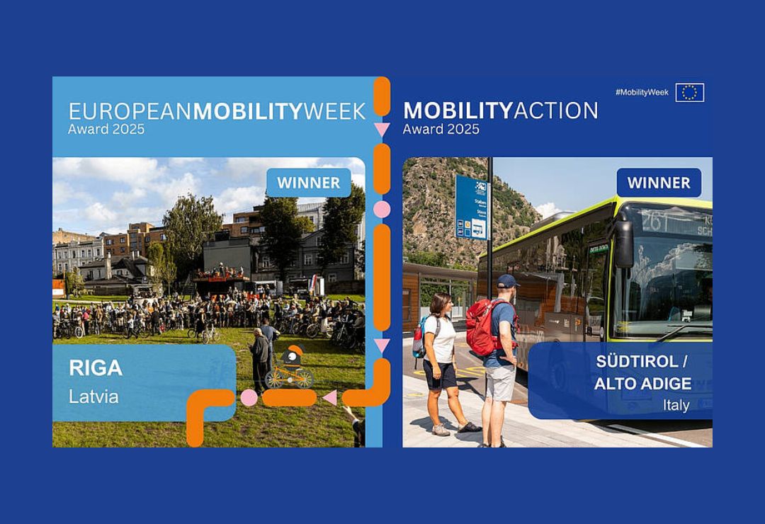 The winners of the EUROPEANMOBILITYWEEK Awards have been revealed!