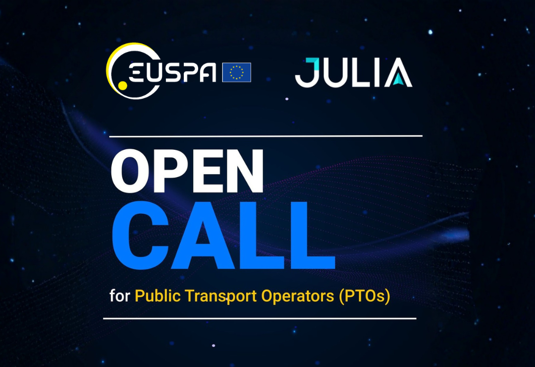 Bring space-powered innovation to your city: apply to the JULIA Open Call for PTOs