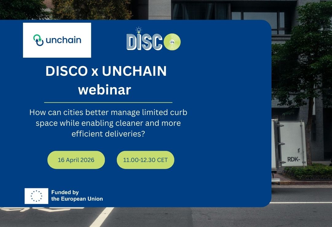 DISCO x UNCHAIN webinar on curb side management and efficient deliveries