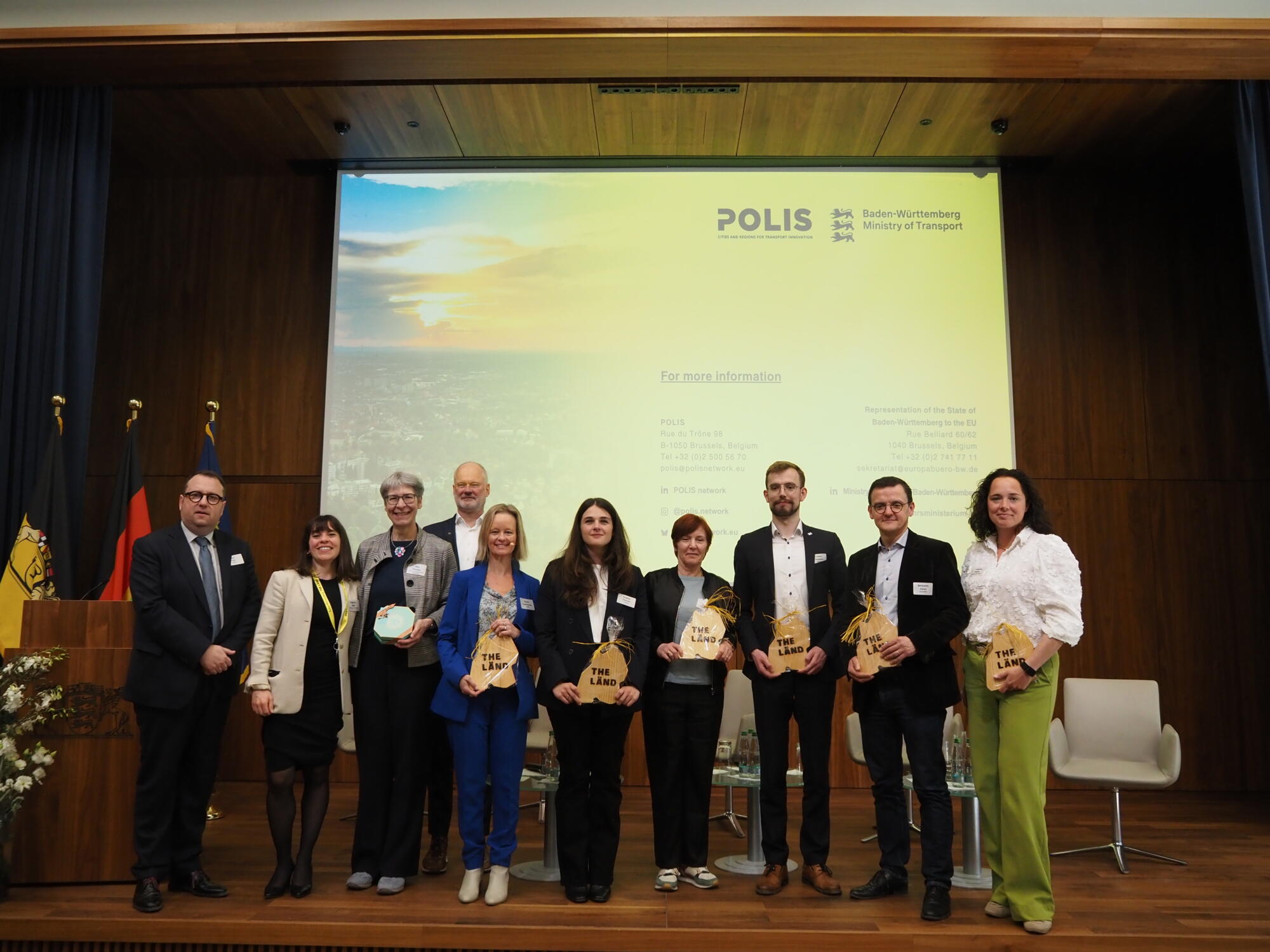 POLIS and Baden-Württemberg advance sustainable mobility as a driver of Europe’s competitiveness and resilience